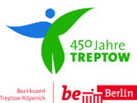 Logo Bezirksamt Treptow-Köpenick 450 Jahre Treptow