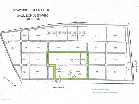 Bildvergrößerung: Baumschulenweg - Lageplan Neuer Teil