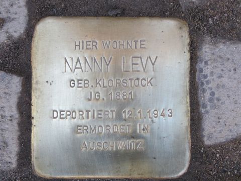 Stolperstein Nanny Levy