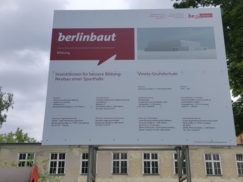 berlinbaut Sporthalle Vineta-Grundschule