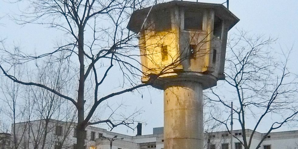 Torre de observación en la Erna-Berger-Straße