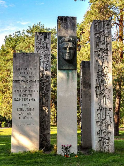 Julius Fučík Denkmal Pankow im Bürgerpark Pankow, 2018