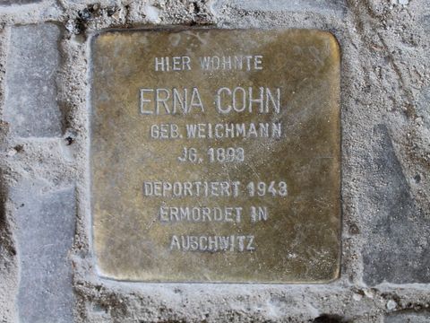 Stolperstein Erna Cohn