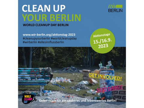 World Clean Up Day am 15. und 16. September 2023