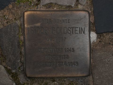 Stolperstein Isidor Goldstein