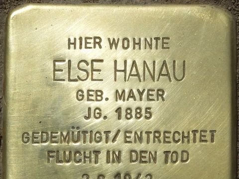 Stolperstein Else Hanau
