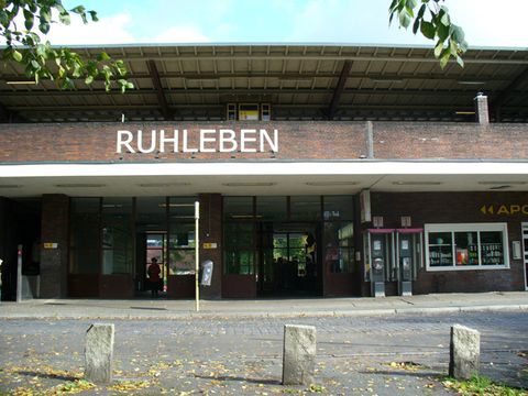 U-Bahnhof Ruhleben, 2.10.2008, Foto: KHMM