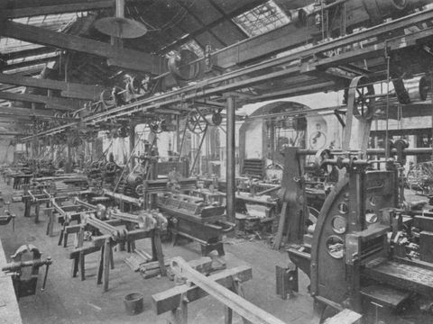 Werkhalle 1906