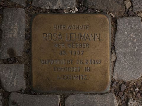 Stolperstein Rosa Lehmann