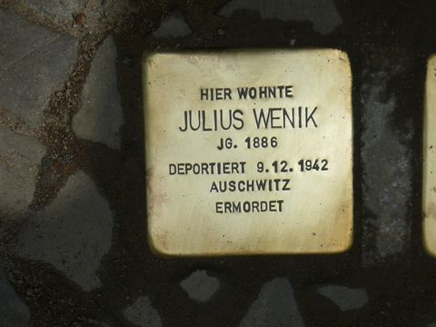 Stolperstein Julius Wenik