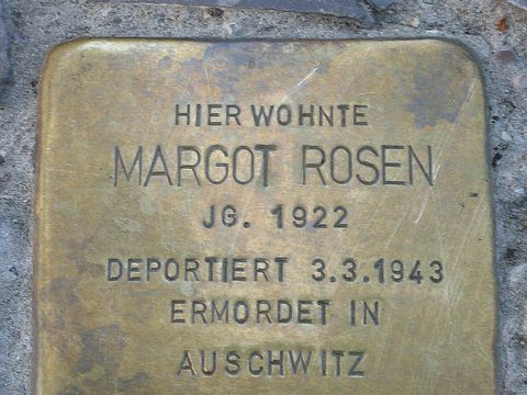 Stolperstein Margot Rosen