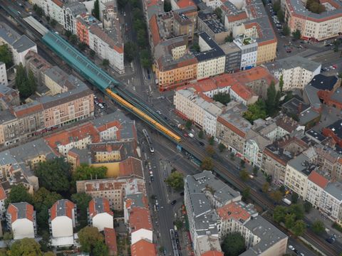 Bildvergrößerung: Kreuzung Danziger- und Eberswalder Straße, Schönhauser Allee, Pappel- und Kastanienallee