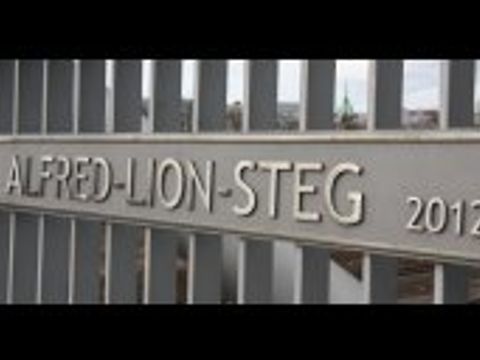 Bildvergrößerung: Der Alfred-Lion-Steg stellt eine neue Verbindung zwischen Tempelhof mit Schöneberg her.