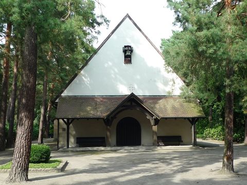 Bildvergrößerung: Waldfriedhof Dahlem Kapelle