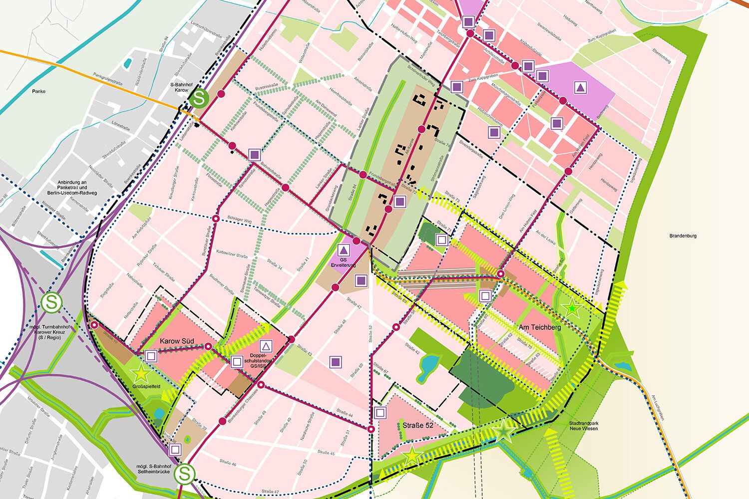 Bezirkliche Rahmenplanung Karow, 2019