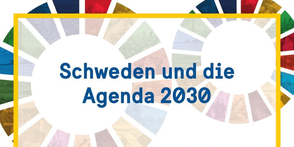 Logo: Schweden und die Agenda 2030.