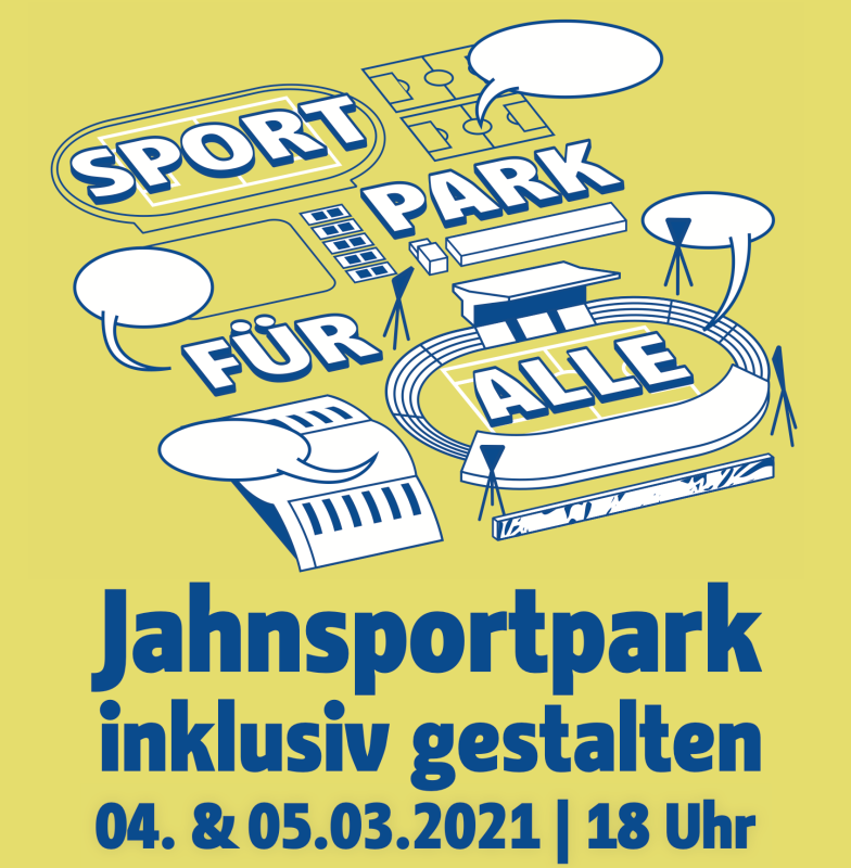 Plakat Jahnsportpark 