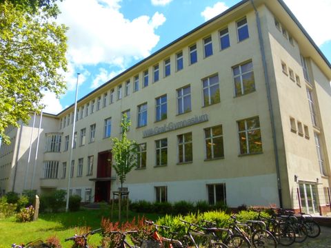 Hauptfassade Willi-Graf-Gymnasium