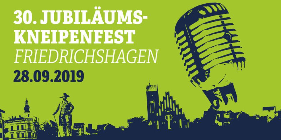 Logo Kneipenfest Friedrichshagen September 2019