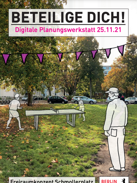 Bildvergrößerung: Visualisierung Gestaltung des Schmollerplatzes am 25.11.2021