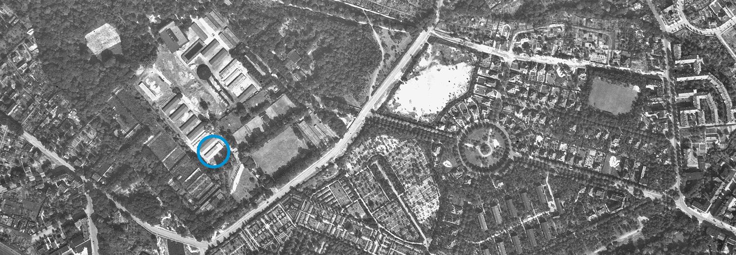 Luftbildaufnahme vom 9. September 1943