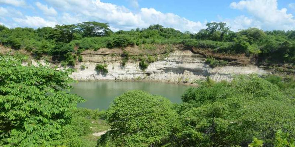 Nicaragua Lagune zur Wassergewinnung