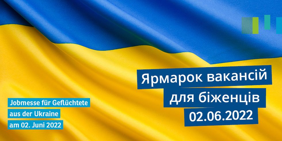 Jobmesse für Geflüchtete aus der Ukraine am 02.06.2022