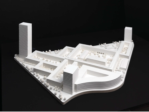 Modell des Entwurfs von David Chipperfield Architects