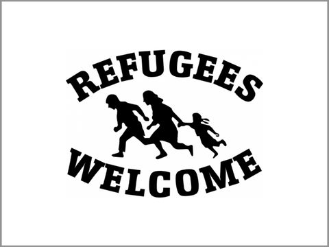 Piktogramm Refugees Welcome