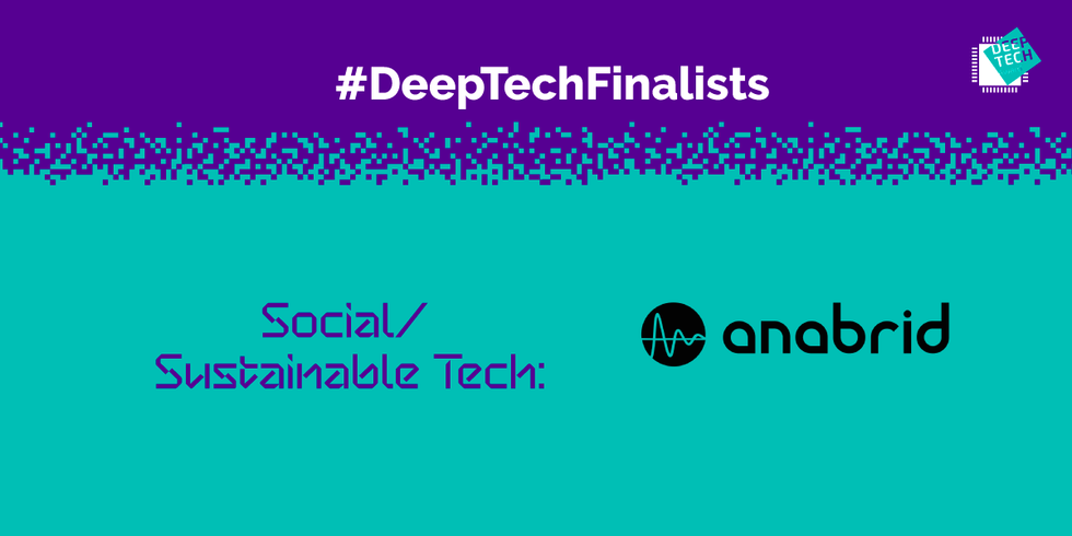 Logo anabrid und Deep Tech Award