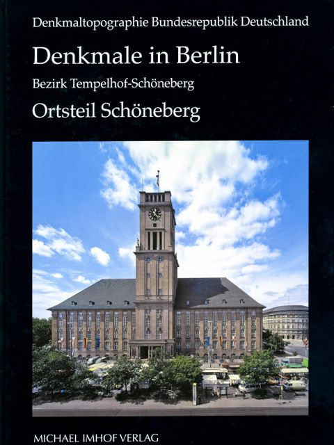 Denkmaltopographie Schöneberg Cover