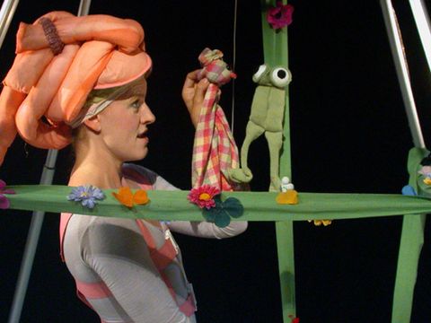 Ausschnitt aus dem Puppentheaterstück "Das kleine ich bin ich" von Theatergeist