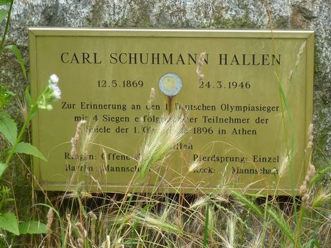 Gedenktafel für Carl Schumann, 28.6.2012
