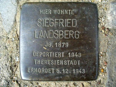 Stolperstein Siegfried Landsberg