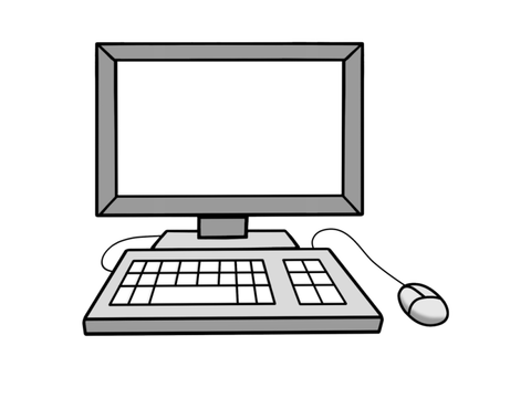 Darstellung eines Computers