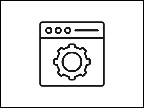 Waschmaschinen-icon im Markendesign 2021