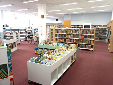 Kinderbereich der Böllbibliothek