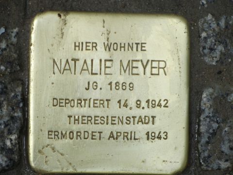 Stolperstein Natalie Meyer