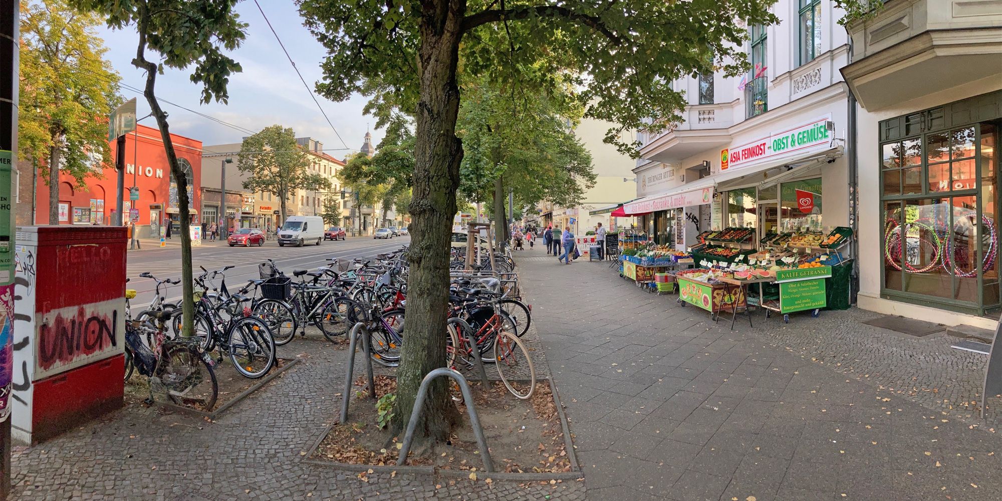 Jetziger Zustand Bölschestraße