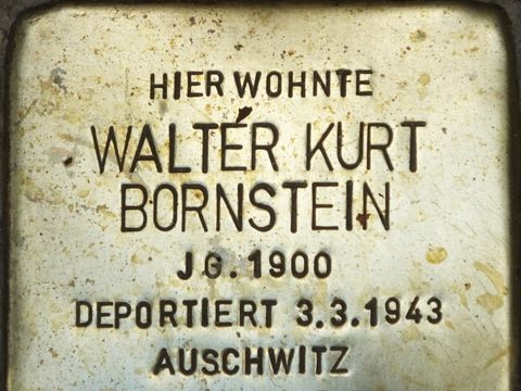 Stolperstein Walter Kurt Bornstein