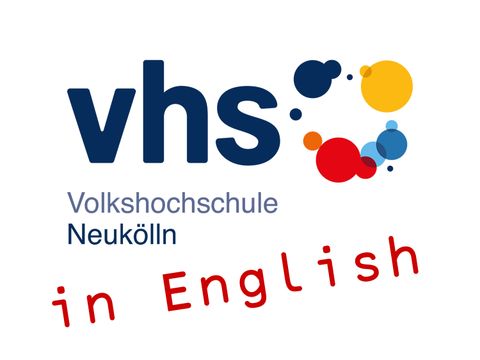 Logo VHS Neukölln in English