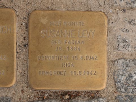 Stolperstein Susanne Levy