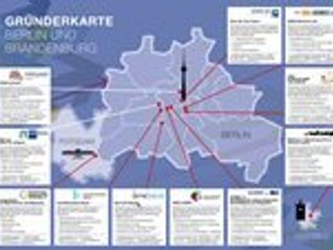 Gründerkarte Berlin-Brandenburg