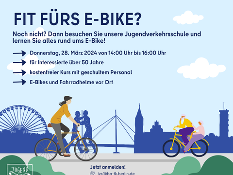 Bildvergrößerung: Fit für's E-Bike? März 2024