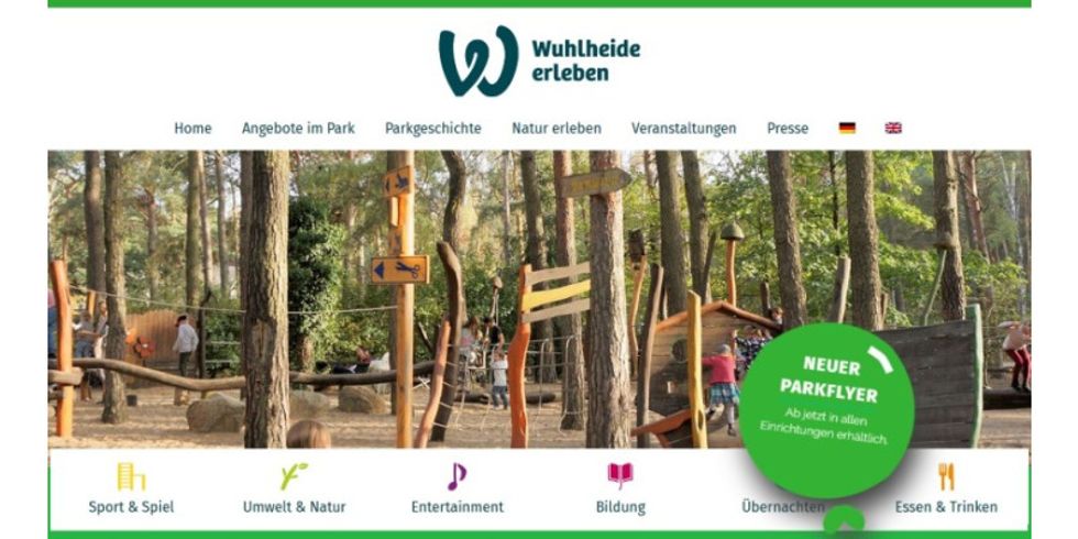 Neue Webseite wuhlheide‐erleben.de ist online