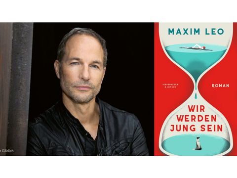 Maxim Leo / "Wir werden jung sein" (Buchcover)