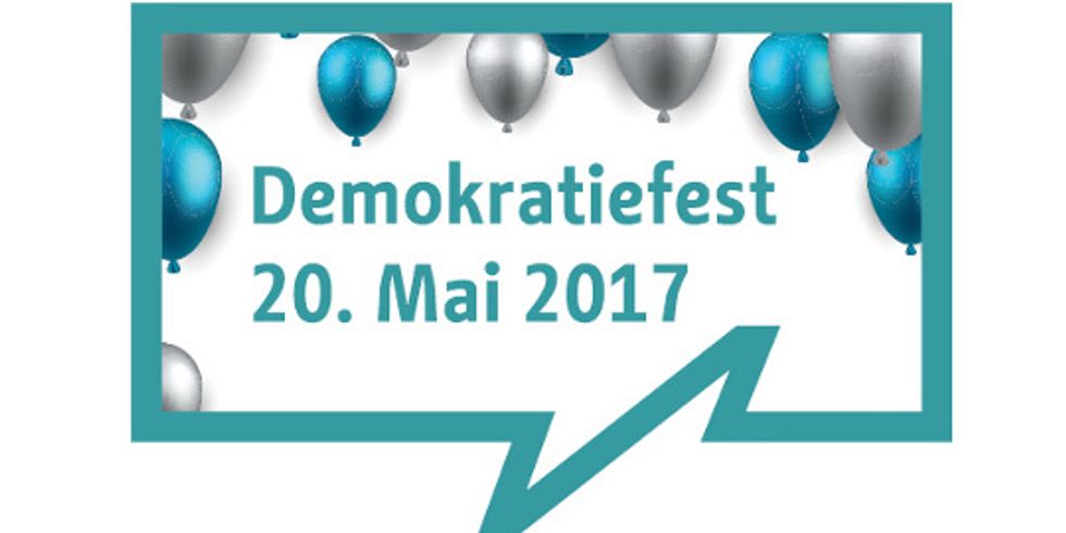 Demokratiefest 20. Mai 2017
