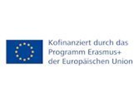 EU Flagge - Kofinazierung Erasmus+ durch EU