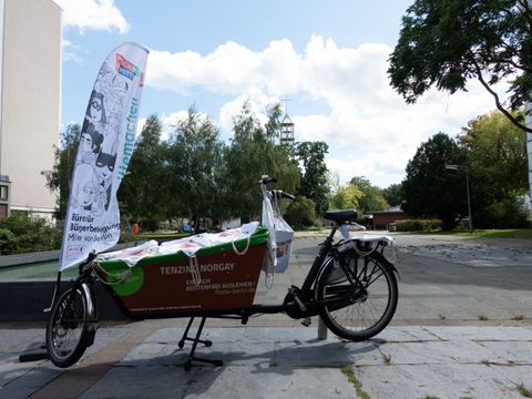 Lastenradtour Büro für Bürgerbeteiligung