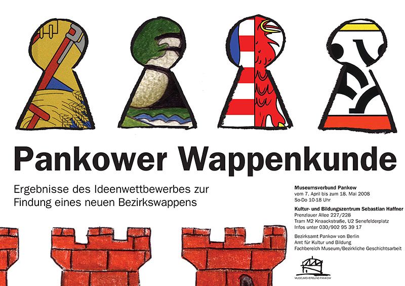 Pankower Wappenkunde, Plakat